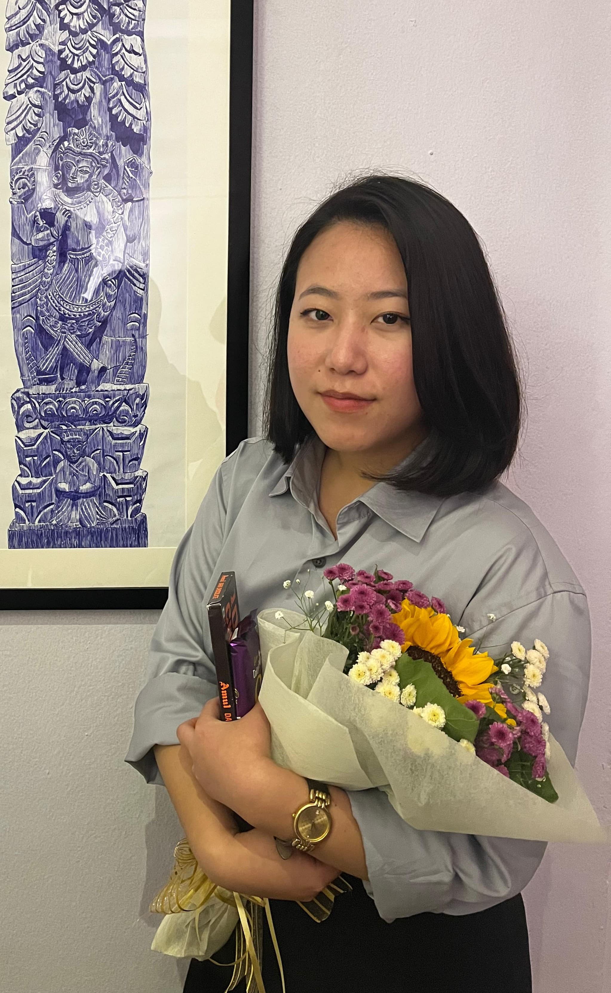 Sneha Rai, artist portrait